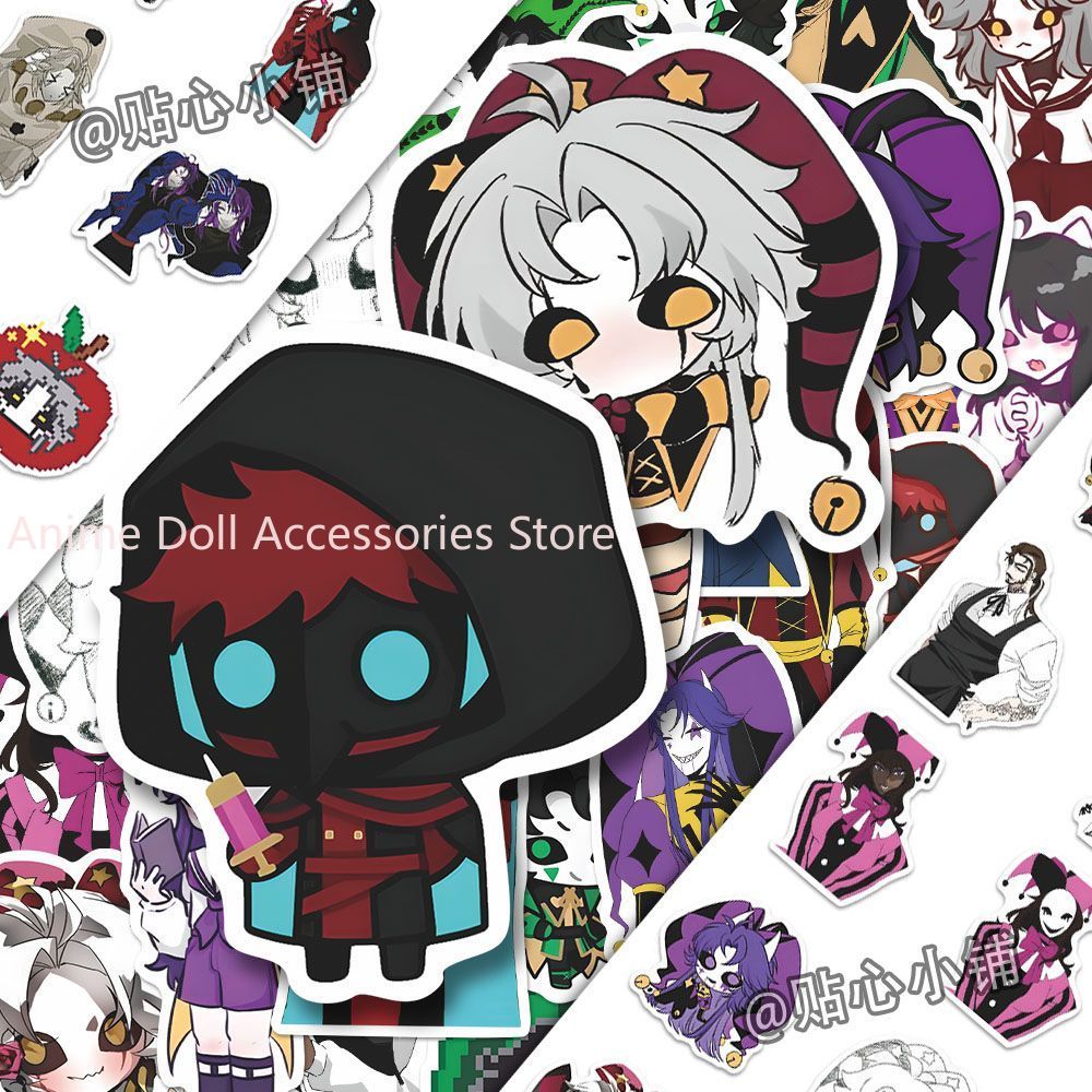 Laptop Accessories Decoration - 73 個ザ・フリーク・サーカス・ピエロアニメステッカー漫画落書きデカールヘルメットスケートボードラップトップオートバイステッカー装飾