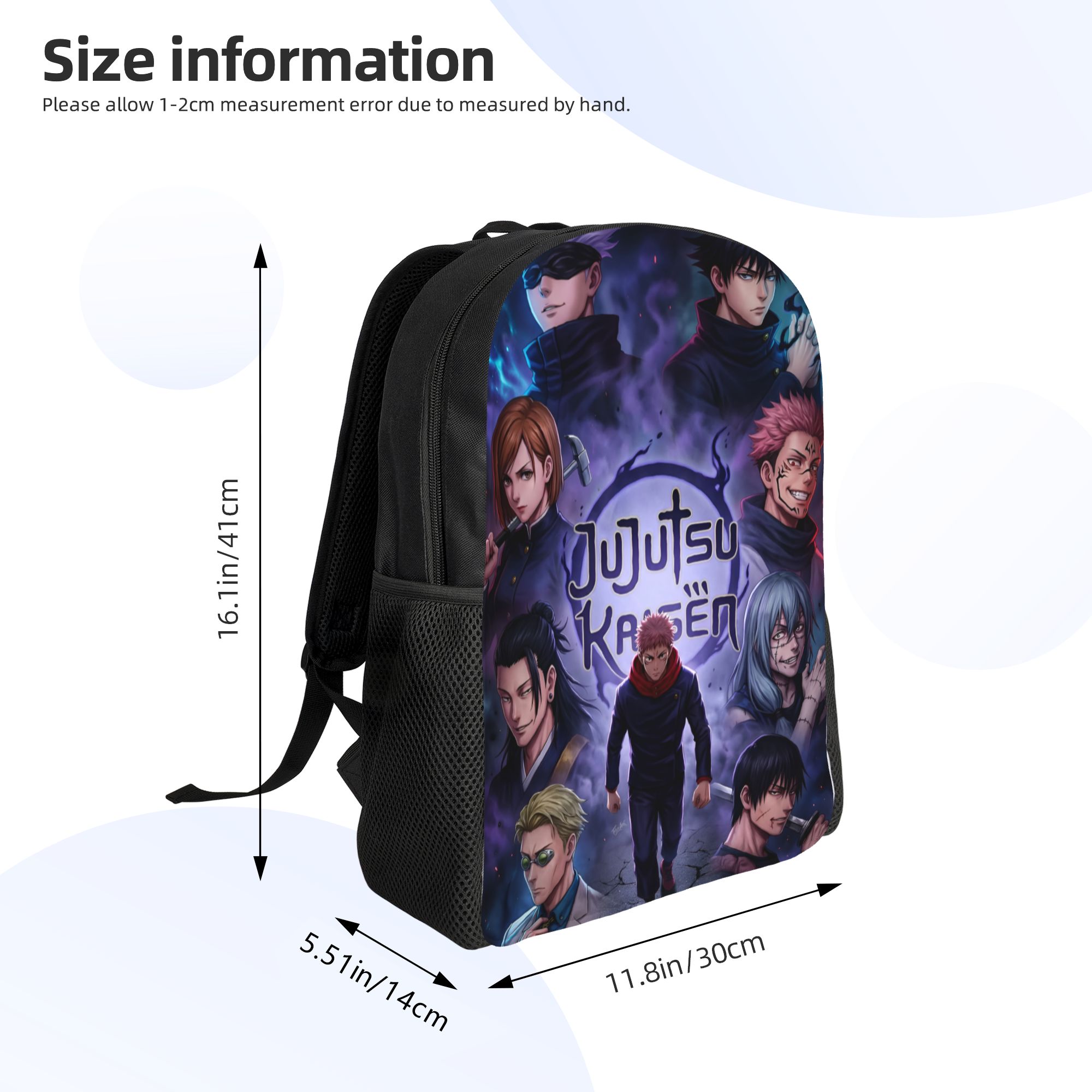 3D プリント J-Jujutsus K-Kaisens バ - Laptop Accessories For College のレビューと価格