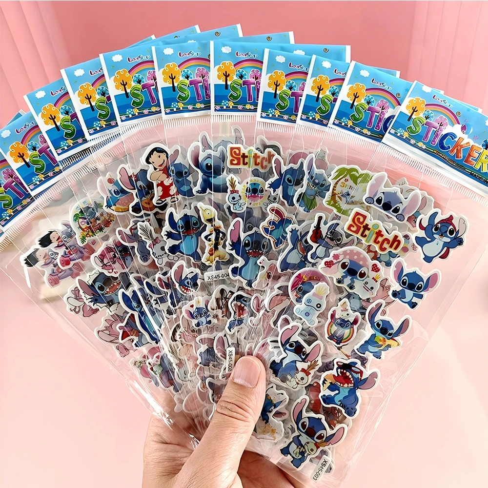 48 枚かわいいディズニーリロスティッチステッカーハンドアカ - Laptop Accessories Decoration のレビューと価格