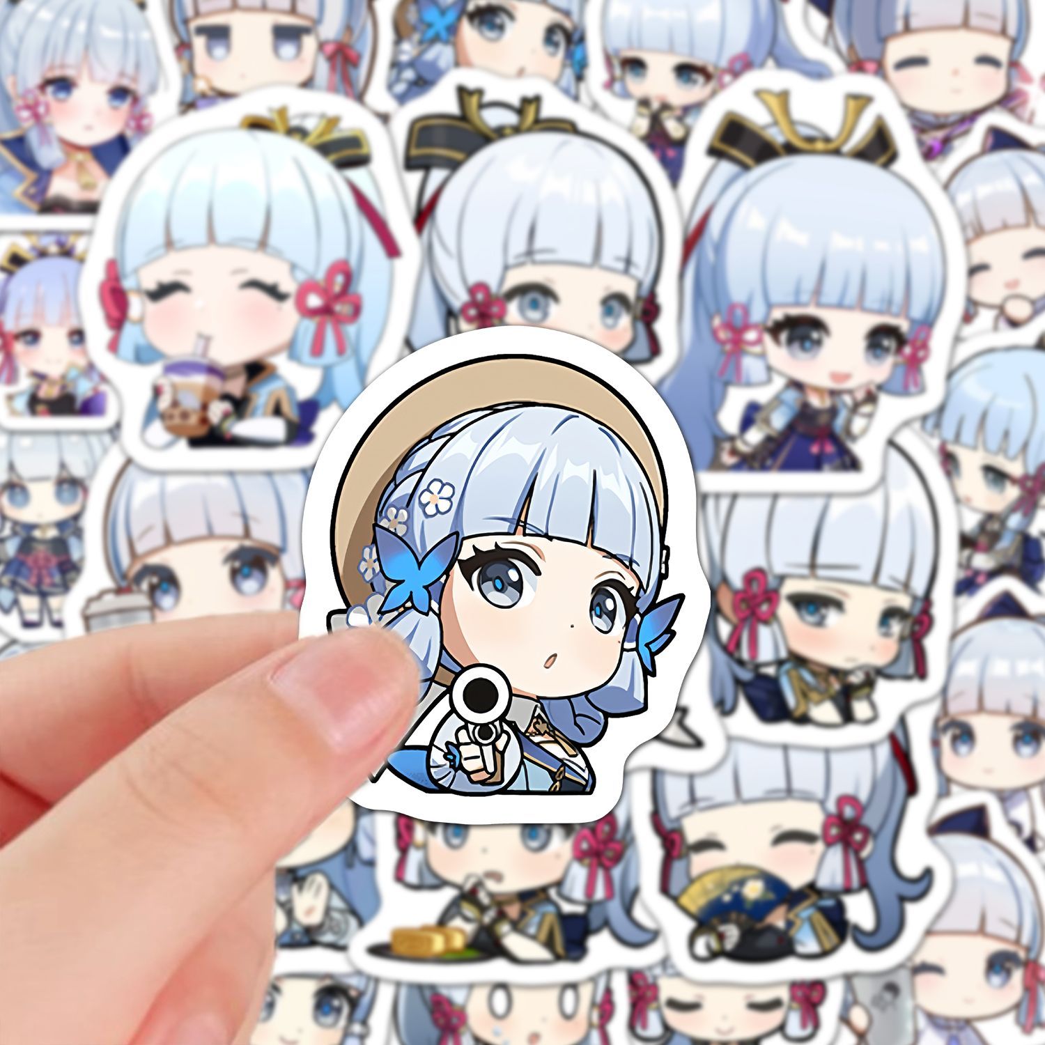 神里あやか 60 個原神アニメ学生ステッカー装飾ラップトップ - Laptop Accessories Decoration のレビューと価格