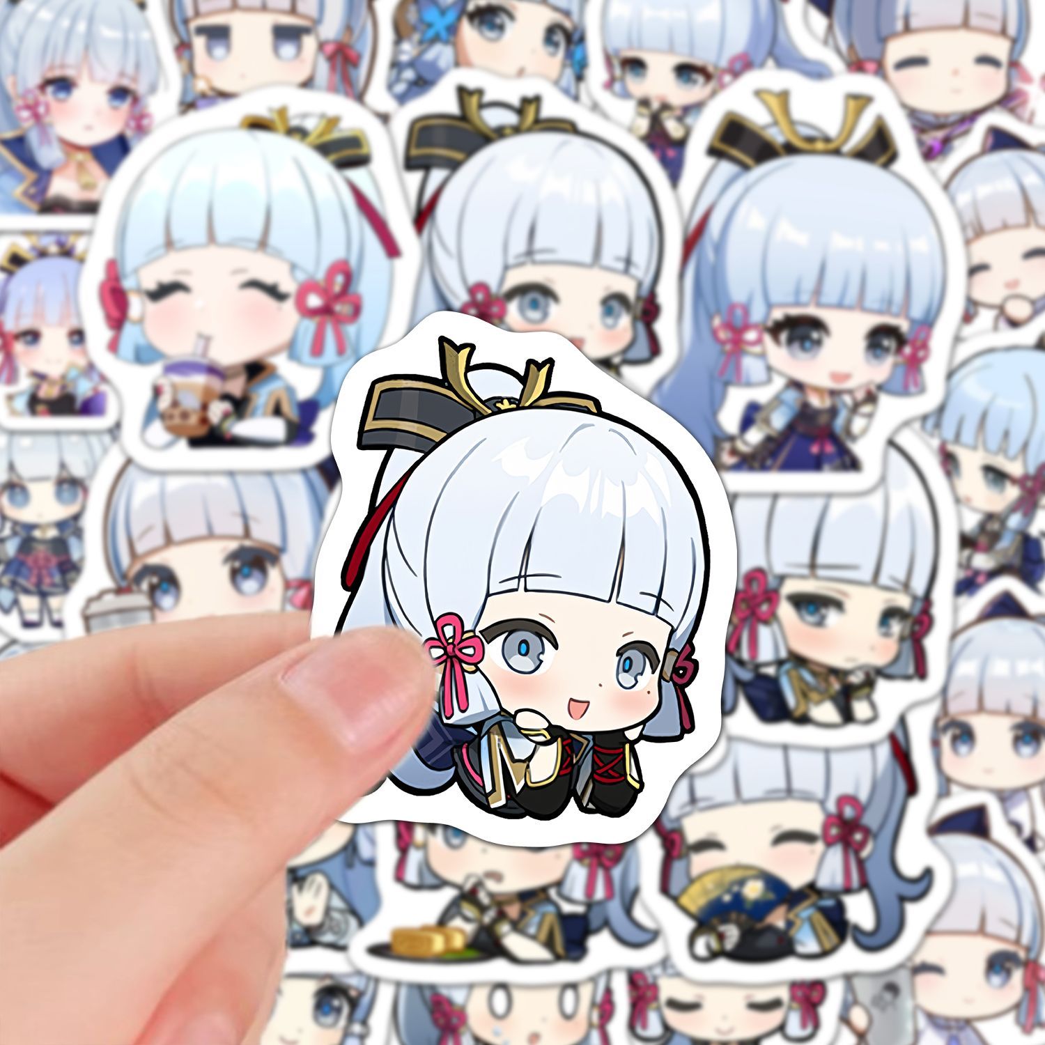神里あやか 60 個原神アニメ学生ステッカー装飾ラップトップ - Laptop Accessories Decoration のレビューと価格