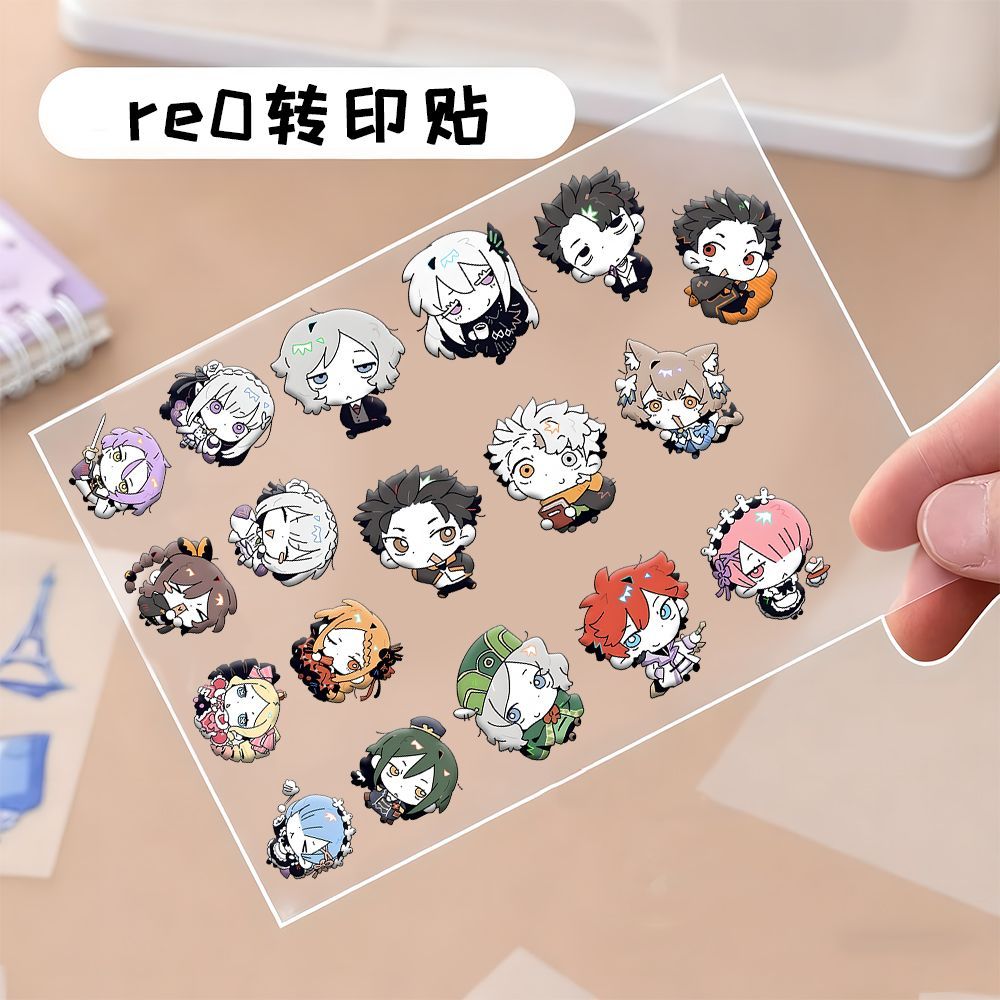 18枚入り Re:ゼロから始める異世界生活 レム アニメステ - Laptop Accessories Decoration のレビューと価格