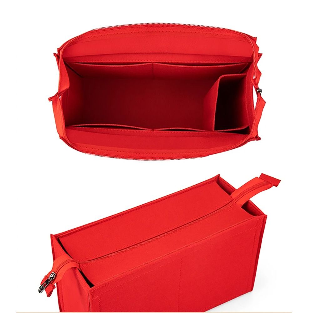 内部フェルト裏地バッグ、財布オーガナイザーポーチ、ハンドバッ - Laptop Accessories Must Have のレビューと価格