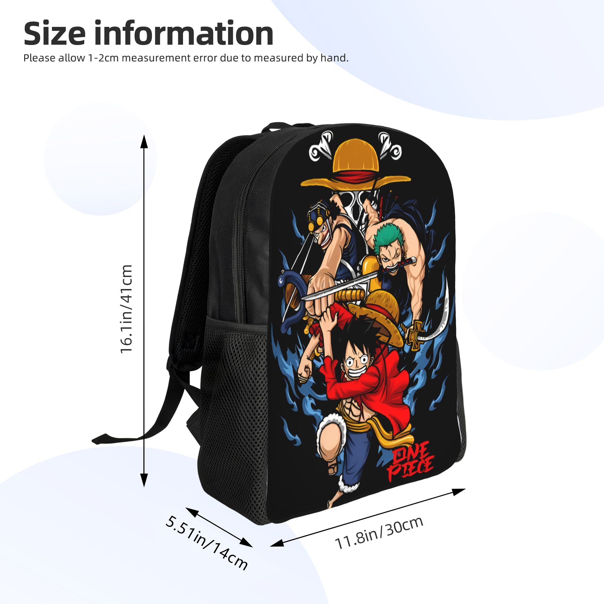 3D プリント ゾロ O-One P-Piece バックパッ - Laptop Accessories For College のレビューと価格