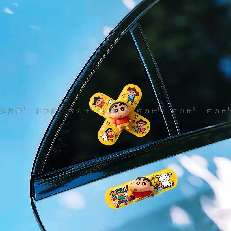 クレヨンしんちゃんバンドエイド漫画アニメカーステッカー、電動 - Laptop Accessories Decoration のレビューと価格