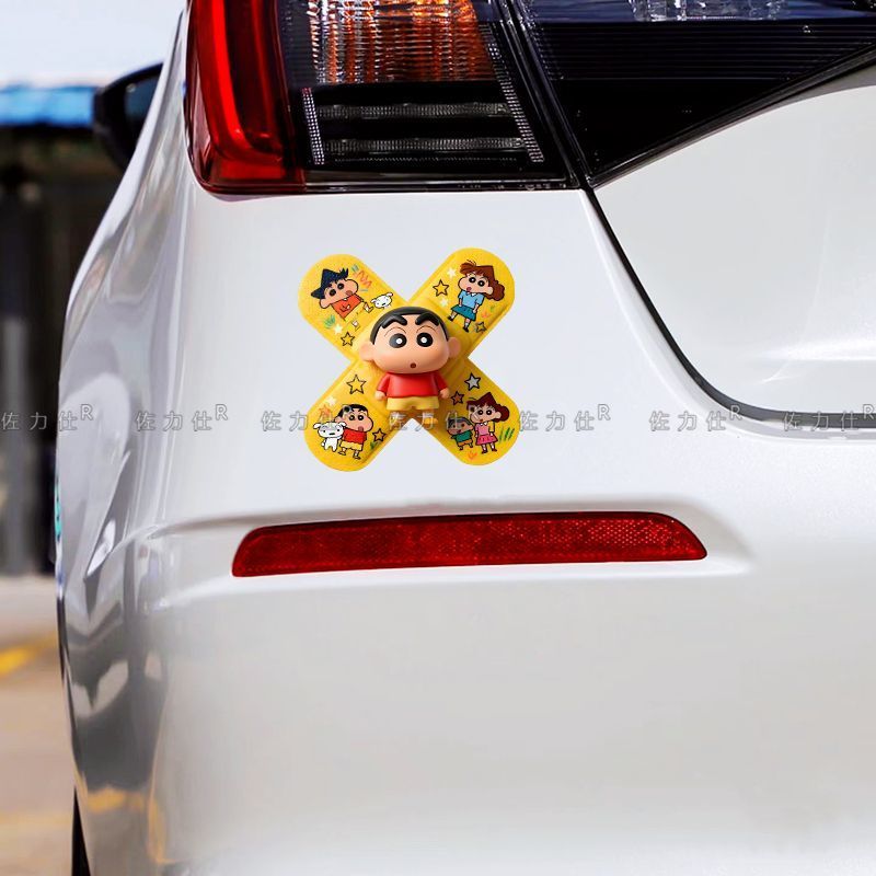 クレヨンしんちゃんバンドエイド漫画アニメカーステッカー、電動 - Laptop Accessories Decoration のレビューと価格