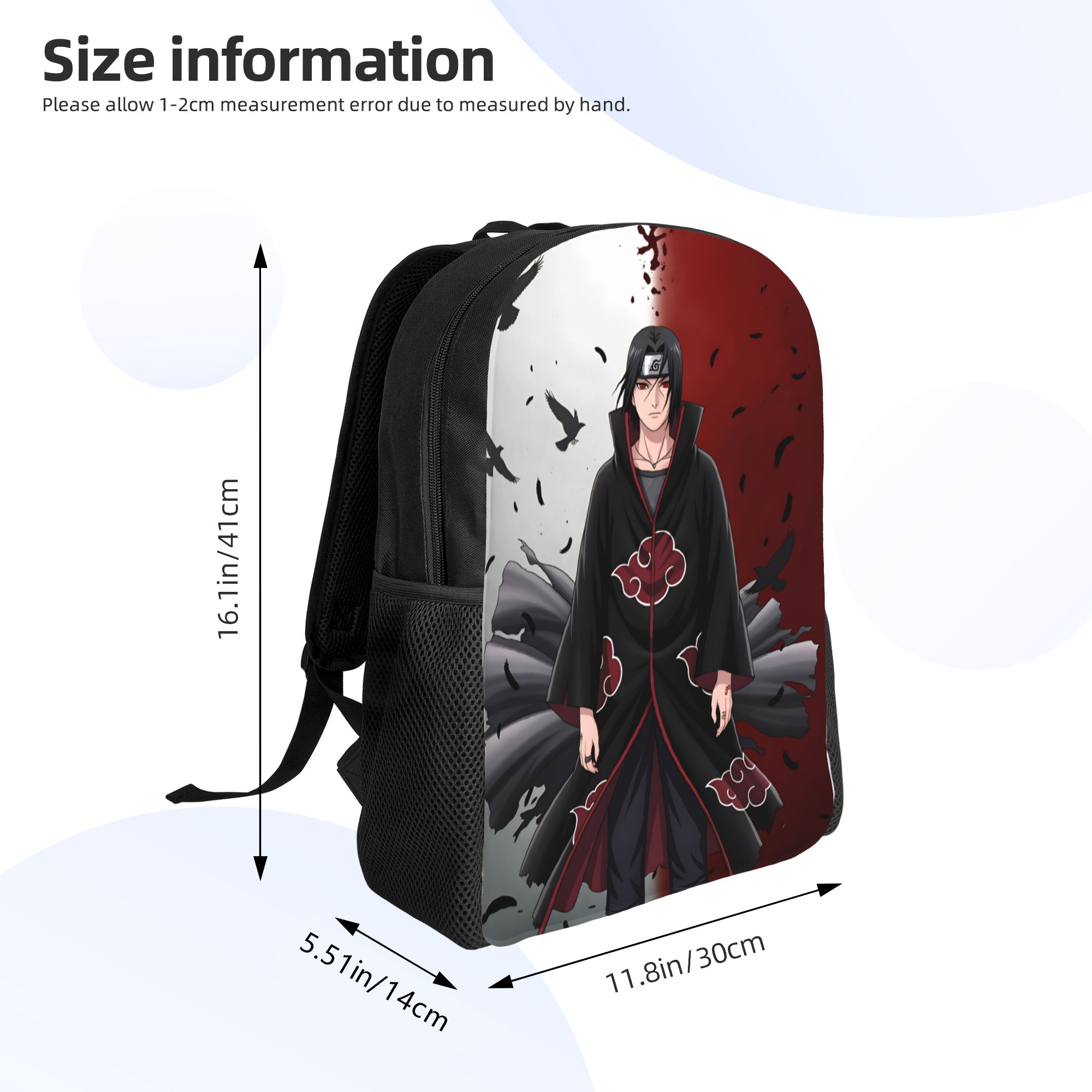 N-Narutoes Uchihas Sasukes バック - Laptop Accessories For College のレビューと価格