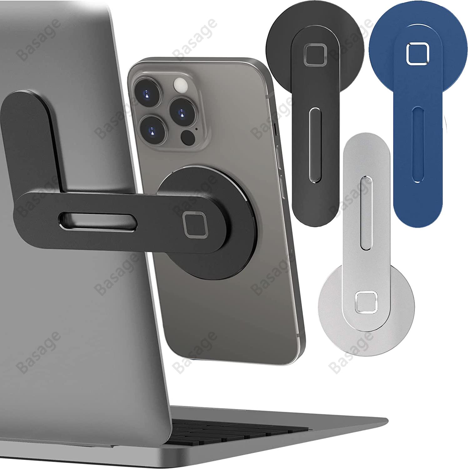 磁気ラップトップ電話ホルダーコンピュータモニターサイド携帯電 - Laptop Accessories Must Have のレビューと価格